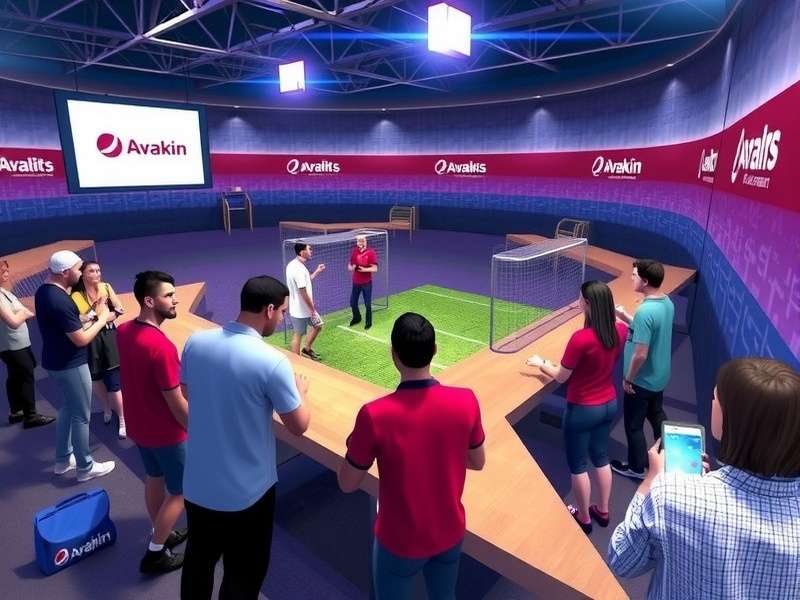 Players Competing in Kabaddi Pro League Avakin Sports Arena Community Event